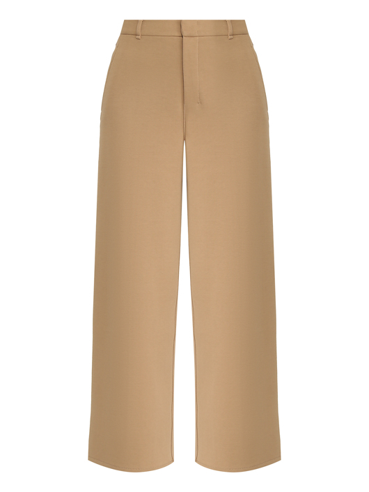 Max Mara Трикотажные широкие брюки с карманами