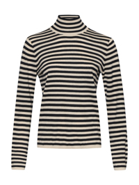 Max Mara Водолазка из кашемира в полоску