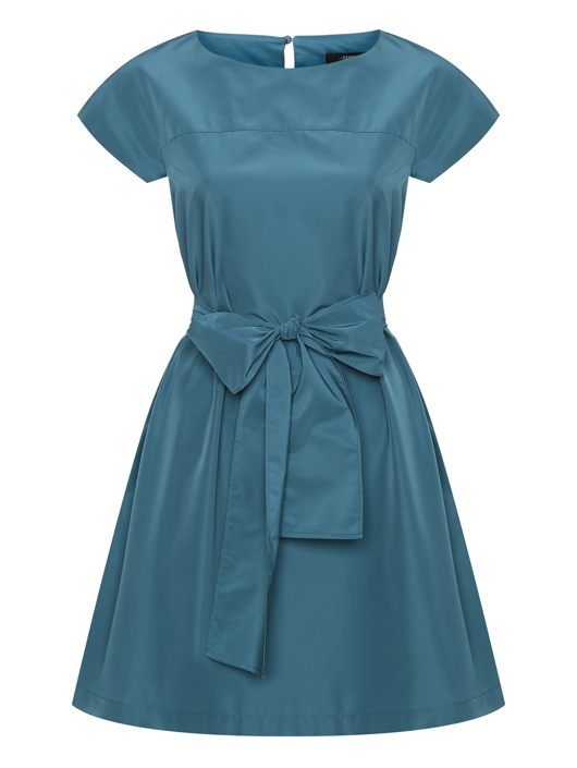Weekend Max Mara Платье-мини с поясом и карманами