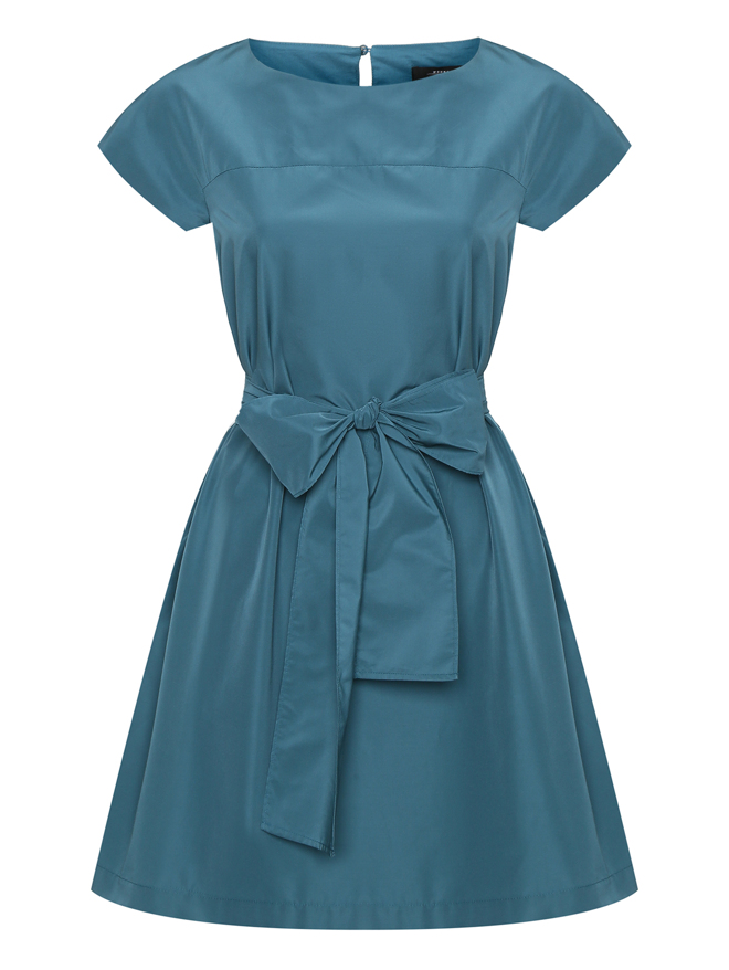 Weekend Max Mara Платье-мини с поясом и карманами