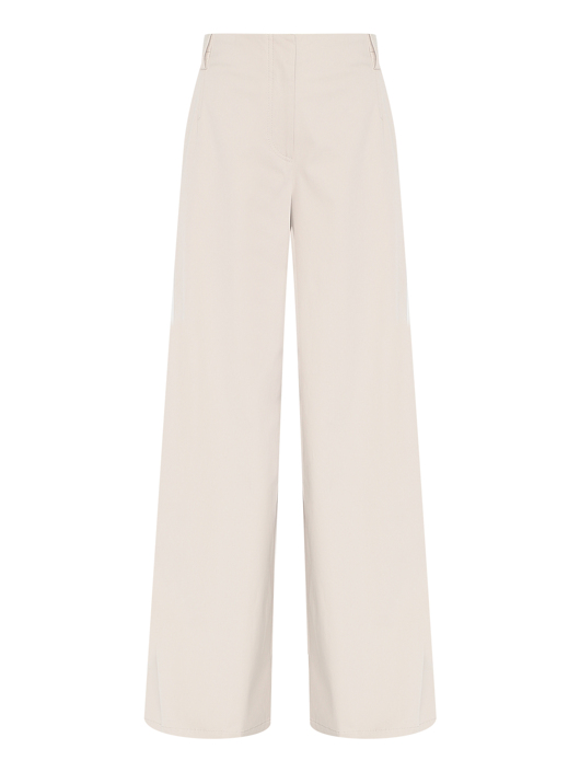 Alberta Ferretti Широкие брюки из хлопка
