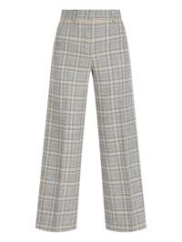 Weekend Max Mara Брюки из шерсти с узором клетка