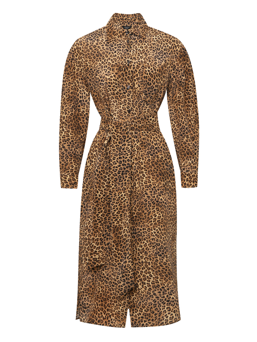 Weekend Max Mara Платье из шелка с узором