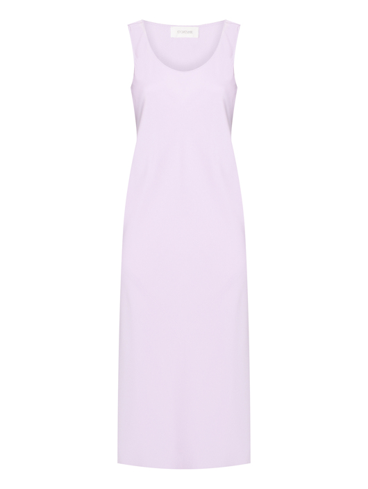 Sportmax Платье-миди из шелка