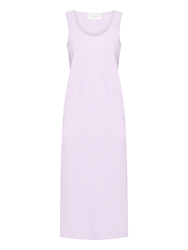 Sportmax Платье-миди из шелка