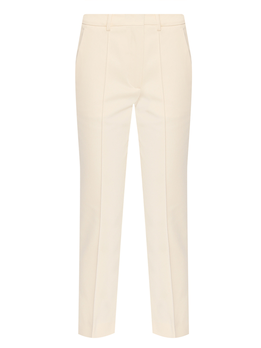 Sportmax Укороченные брюки из хлопка