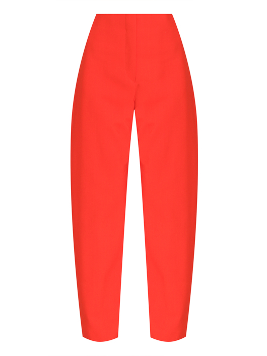 Sportmax Однотонные брюки прямого кроя