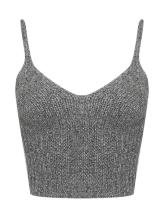 Ermanno Scervino Трикотажный топ из смешанной шерсти