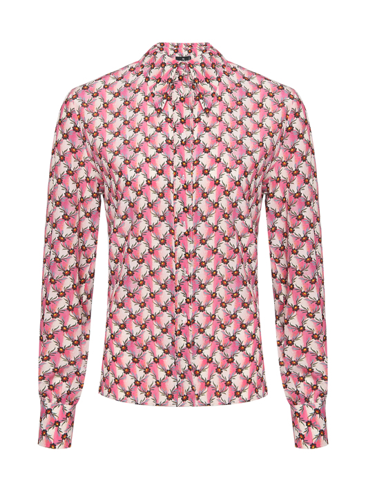 Etro Блуза из шелка с узором