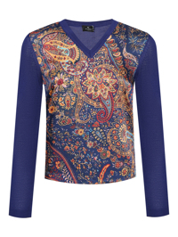 Etro Джемпер из смешанной шерсти с узором