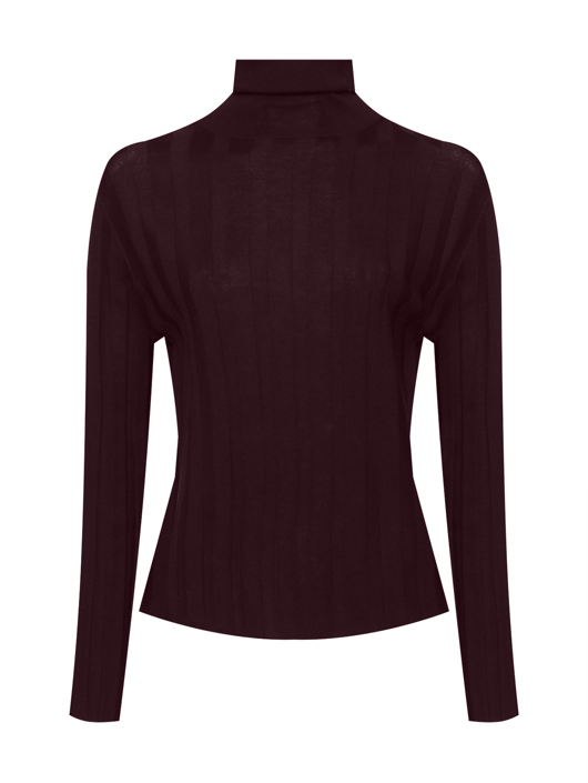 Allude Однотонная водолазка из шерсти