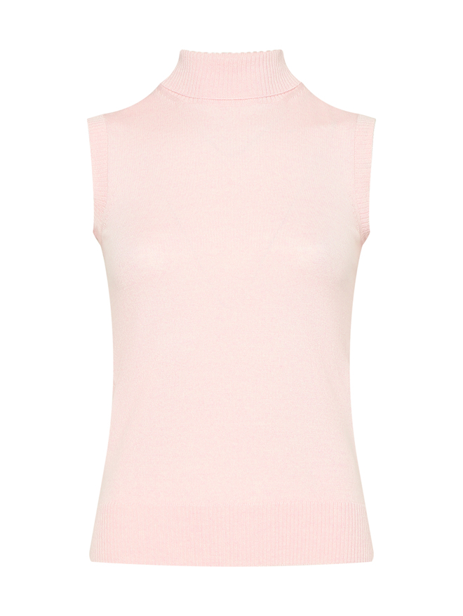 Sportmax Трикотажный топ из шерсти
