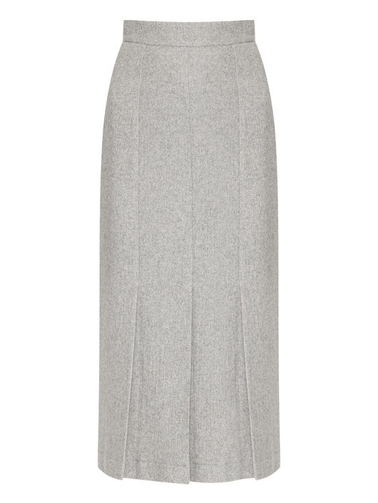 Ermanno Scervino Юбка из смешанной шерсти на молнии