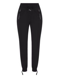 Ermanno Scervino Брюки на резинке с молниями