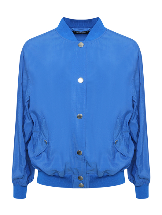 BOUTIQUE MOSCHINO Однотонный бомбер из вискозы
