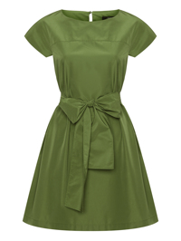 Weekend Max Mara Платье-мини с поясом и карманами
