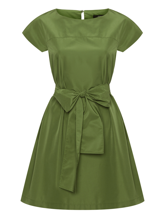 Weekend Max Mara Платье-мини с поясом и карманами
