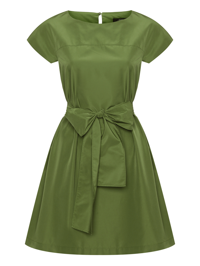 Weekend Max Mara Платье-мини с поясом и карманами