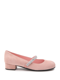 Pretty Ballerinas Туфли из замши с декоративным ремешком