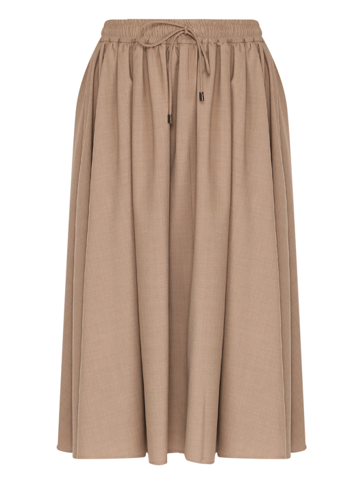 Max Mara Юбка из шерсти на резинке