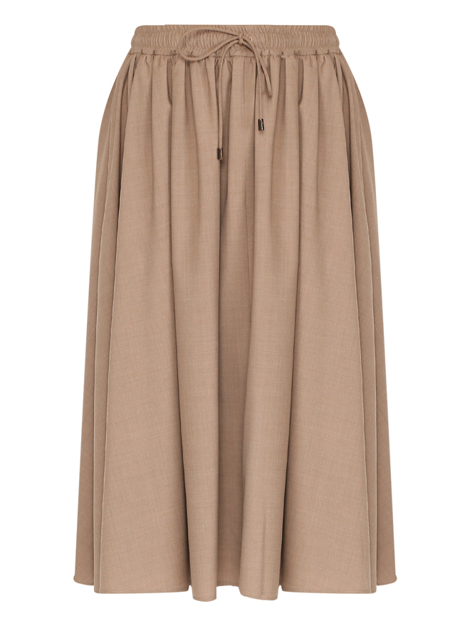 Max Mara Юбка из шерсти на резинке