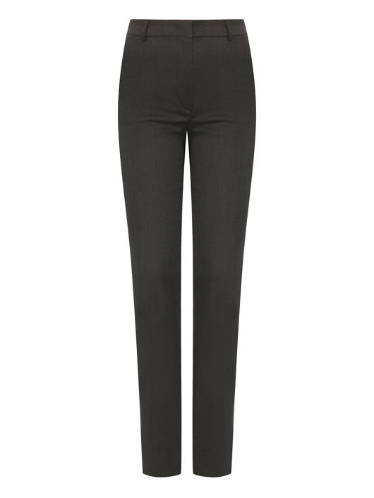 Sportmax Однотонные брюки из шерсти