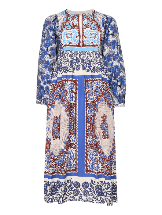 Weekend Max Mara Платье из хлопка с узором
