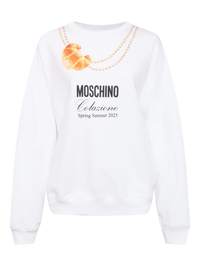 Moschino Толстовка из хлопка с логотипом