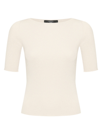 Weekend Max Mara Джемпер в рубчик с коротким рукавом