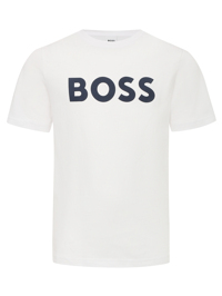 Boss Футболка из хлопка с логотипом