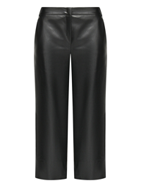 Max Mara Прямые брюки из эко-кожи