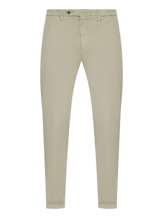 Harmont & Blaine Однотонные брюки из хлопка