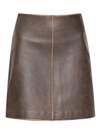 Weekend Max Mara Юбка-мини из кожи