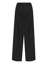 Sportmax Брюки с защипами из хлопка