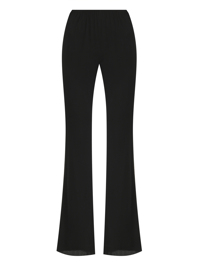 Sportmax Брюки из шелка на резинке