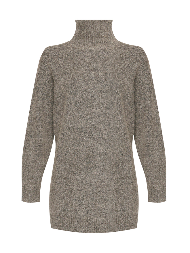 Weekend Max Mara Однотонный свитер из шерсти альпаки