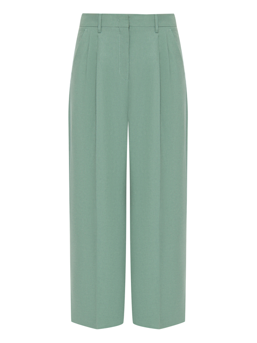 Weekend Max Mara Прямые брюки с защипами