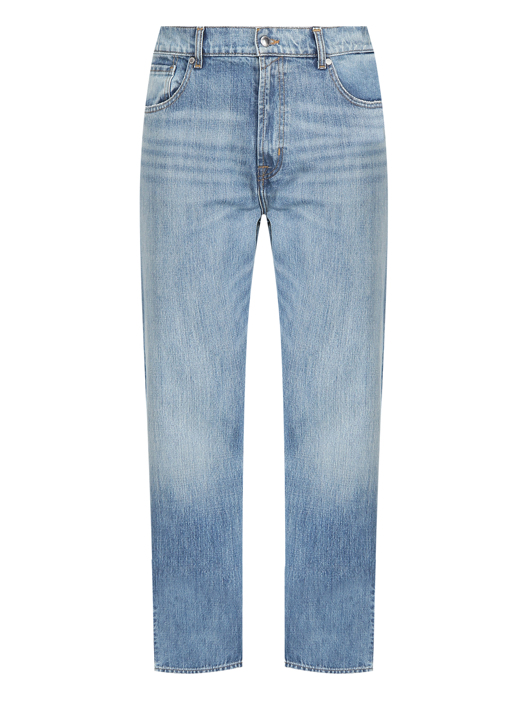 7 For All Mankind Джинсы прямого кроя из хлопка