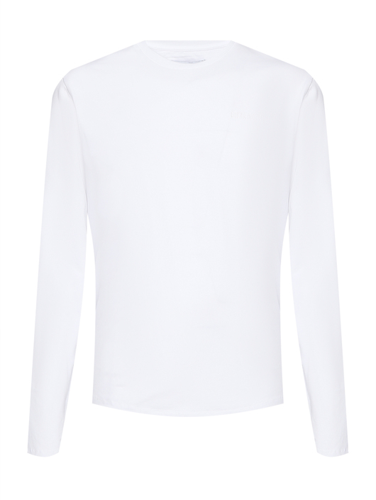 Bikkembergs Однотонный лонгслив из хлопка