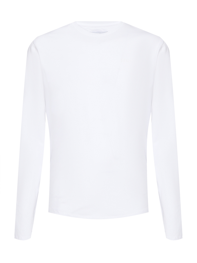 Bikkembergs Однотонный лонгслив из хлопка