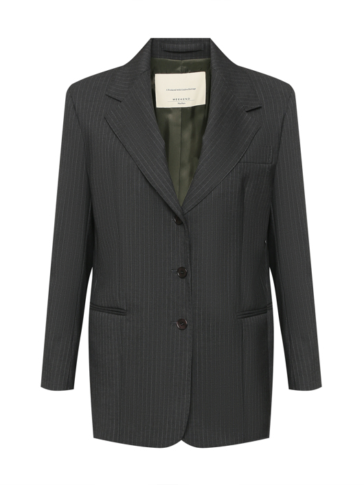 Weekend Max Mara Жакет из шерсти в полоску