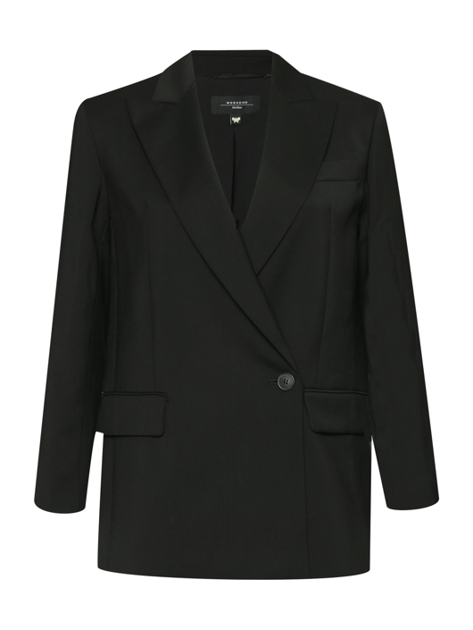 Weekend Max Mara Жакет из шерсти прямого кроя