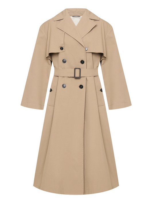 Weekend Max Mara Тренч на пуговицах с поясом
