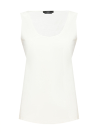 Weekend Max Mara Однотонный топ из хлопка