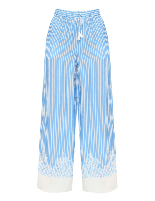 Ermanno Scervino Junior Брюки на резинке с узором