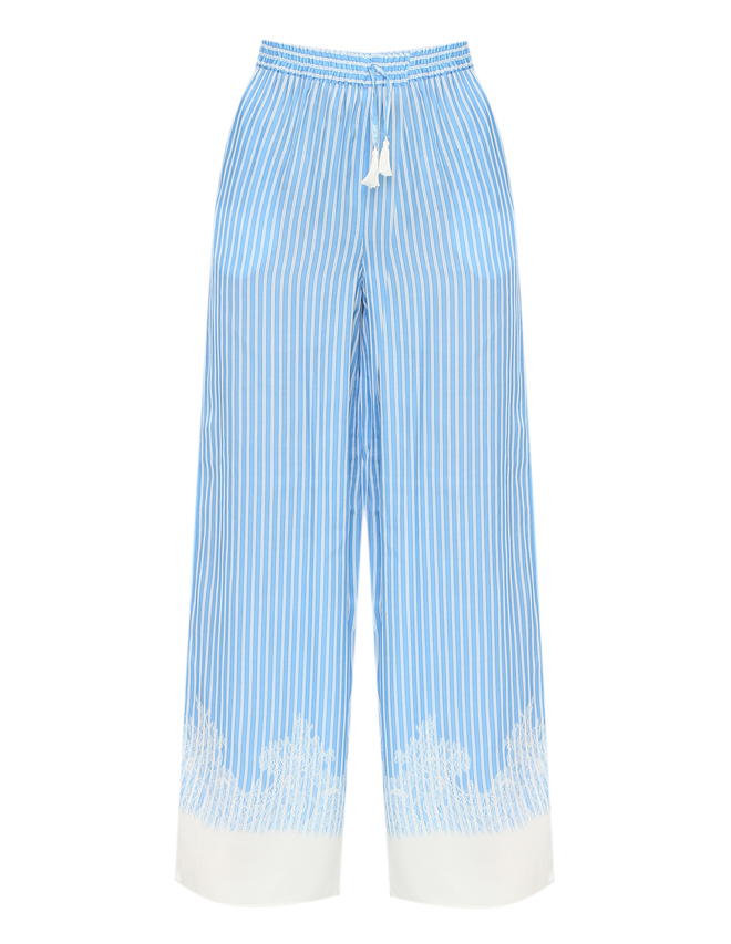 Ermanno Scervino Junior Брюки на резинке с узором