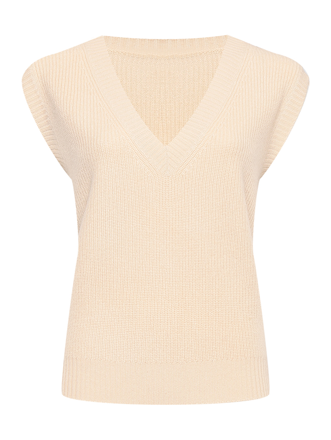 Weekend Max Mara Базовый жилет из кашемира