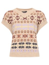 Weekend Max Mara Трикотажный жилет с узором