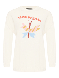 Weekend Max Mara Джемпер из хлопка мелкой вязки