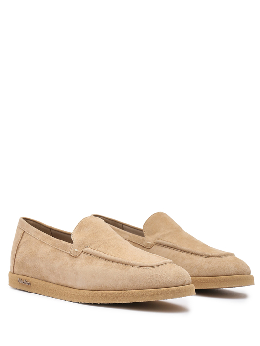 Max Mara Лоферы из замши